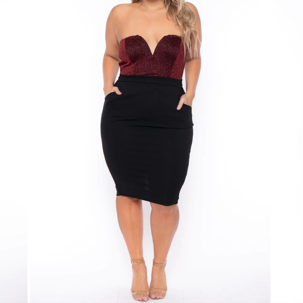 SHIMMER BODYCON